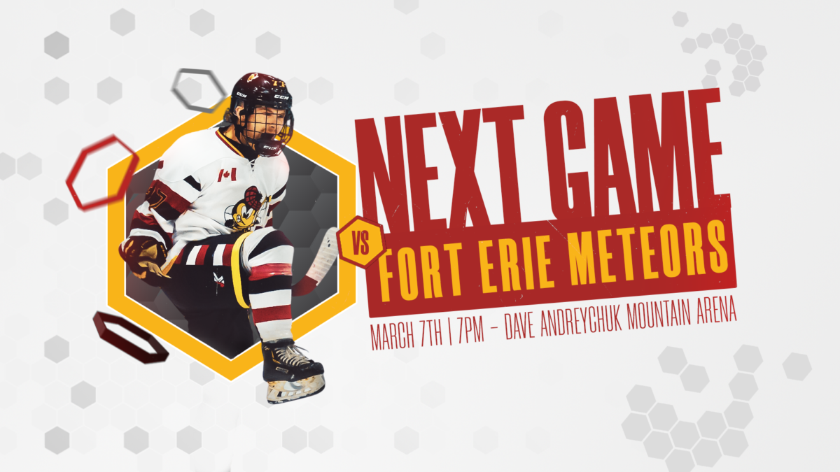 March 7th Kilty B's Take On Fort Erie Meteors