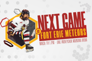 March 7th Kilty B's Take On Fort Erie Meteors